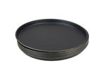 10 Pezzi Vassoio Per Pizza Rotondo In Metallo Blu Ø 40Cm Qualità Professionale Pesante