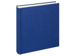 Walther Jumbo Photo Album Panno Blu 30X30 Cm 100 Pagine Bianche