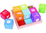 Bigjigs Baby Blocchi Di Legno Con Immagini