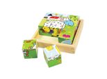 Bigjigs Toys Immagine Cubi Cubi Animali 9 Cubi