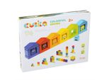Cubika 14866 Case Colorate - Kit In Legno 30 Pezzi