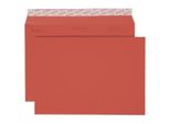 Elco 74618.92 Elco BriefumschläGe Color Din C5 Ohne Fenster Intensivrot Haftklebend 25 St.