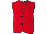 Korntex Kxl | Gilet Di Identificazione Korntex® Da Uomo - Colore: Rosso - Taglia: M