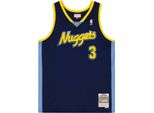Magliette Mitchell & Ness Nba Swingman Denver Nuggets Allen Iverson SMJY4205DNU06AIVASBL