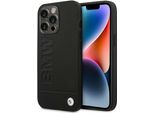 Etui Bmw Bmhcp14Lsllbk Iphone 14 Pro6,1 Czarny/Black Leather Stamp