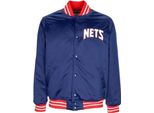 Giacca Mitchell E Ness Nba Heavyweight Satin Jacket New Jersey Nets Mitchell & Ness