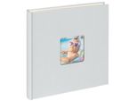 Walther Album Fotografico Fun 26X25 Cm Azzurro 40 Pagine Bianche