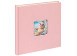 Walther Album Foto Fun 26X25 Cm Rosa 40 Pagine Bianche