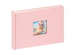 Walther Klein Album Fotografico Fun Rosa 22X16 Cm 40 Pagine Bianche