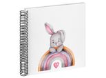Walther Baby Album Album A Spirale Coniglio Malin 25X25 Cm 40 Pagine Bianche