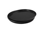 5 Pezzi Vassoio Per Pizza Rotondo In Metallo Blu Ø 50Cm Qualità Professionale Pesante