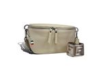 Cintura Borsa Beige Multicolore Florence Tracolla Pelle Coordinata D2OTF807I