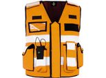 Korntex Kxtac | Gilet Tattico Bonn Taglia Unica - Colore: Arancione - Taglia: Taglia Unica