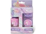 Marinelia | Set Di Cosmetici Per Bambini, Balsamo Per Labbra + Smalto Unicorno