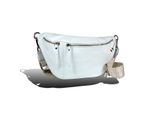 Cintura Borsa Bianca Florence Tracolla Pelle Coordinata D2OTF821W