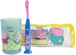 Tinokou, Set Di Spazzolini Da Denti Con Tazza - Set Per Bambini - Peppa Pig, Giallo
