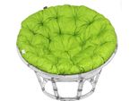Ampo Cuscino Per Seduta Papasan In Rattan Per Sedia Sospesa, Altalena A Uovo Sospesa 130 Cm