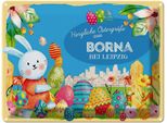 Vianmo Insegna Di Latta 30X40 Cm Ostern OstergrüßE Borna Bei Leipzig