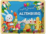 Vianmo Insegna Di Latta 30X40 Cm Ostern OstergrüßE Altenburg