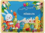 Vianmo Insegna Di Latta 30X40 Cm Ostern OstergrüßE RÖSrath