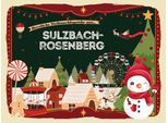 Vianmo Insegna In Legno 30X40 Cm Weihnachten GrüßE SULZBACH-ROSENBERG