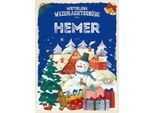 Vianmo Insegna In Legno 40X30 Cm WeihnachtsgrüßE Aus Hemer