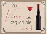 Vianmo Insegna In Legno 30X40 Cm Wein Zu Vino Sag Ich Nie No