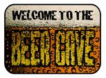 Vianmo Insegna In Legno 30X40 Cm Bier Welcome To The Beer Cave