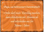 Vianmo Insegna In Legno 30X40 Cm Papa Funktioniert Demokratie