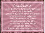 Vianmo Insegna In Legno 30X40 Cm Freundschaft Ist Wenn Herze