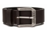 Replay Pelle Cintura Belt W105 Black Brown Marrone Scuro