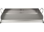 Gvk Eco Piastra Per Grigliare In Acciaio Inox 50 Cm Attacco Per Grigliare Padella Per Pizza