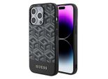 Guess Guhmp15Xhgcfsek Custodia Rigida Gcube A Strisce Magsafe Per Iphone 15 Pro Max 6.7 Czarny/Nero