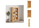 Vidaxl Libreria 4 Scomparti In Legno Di Pino Stile Messico 81X29X150 Cm - Librerie E Scaffalature