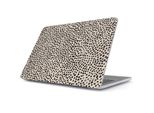 Cover Protettiva Burga Almond Latte Tough Per Macbook Air 15.3" M4 / M3 / M2, Beige Con Punti Neri"