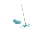 Leifheit Mop Per Pavimenti Profi Xl Micro Duo + Manico In Alluminio Statico 55172