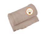 Coperta Sleepling Germany, Coperta Da Divano, 150 X 200 Cm, ÖKotex, Lavabile, Beige Melange