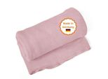 Coperta Sleepling Germany, Coperta Da Divano, 150 X 200 Cm, ÖKotex, Lavabile, Grigio Chiaro-Rosa Melange
