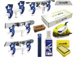 Skinstar Skiwax Starter Set Skispanner Rimuovi Sci Naturale 8 Pezzi