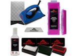 Racewax Skiwax Set 7 Pezzi Base Di Ceraspazzola Nylon Rame Crine Di Cavallo Rimuovi Cera
