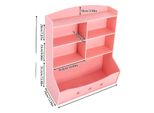 Armadio, Materiale Pvc, Capacità Di Carico 50 Kg, Rosa