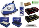Skinstar Starter Ski Wax Set, Spazzola Digitale Per Cera Idrocarburica 8 Pezzi
