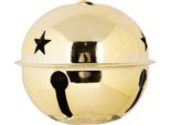 Clayre & Eef Campanella Natalizia Ø 5X4 Cm Metallo Color Oro