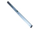 Livella A Bolla D'aria 80Cm Profilo In Alluminio Argento Antiurto 2 Livelle A Bolla D'aria Strumento Di Misura Livella A Bolla D'aria
