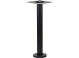 Base Da Tavolo In Metallo SH-3018-2, Montaggio Direttamente A Terra, Nero, Diametro 17,5 Cm, Altezza 72,5 Cm