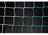 Rete Da Calcio A 11 Da 3 Mm - Bianca E Verde - 7,32 X 2,44 X 2 X 2 M