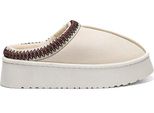 Pantofole Foderate Da Donna Pantofole Di Peluche Pantofole Isolate Omigo Beige Taglia 40/41