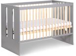 Lettino Per Bambini 60X120 Malala – Grigio / Pino