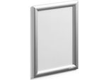 Durable Cornice A Scatto In Alluminio A4, Argento, 479623