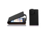 Cadorabo Custodia Protettiva Per Huawei Ascend G330 Cover In Nero Flip Case Custodia Del Telefono Cellulare Cover In Similcuoio